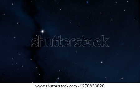 2d illustration. Deep interstellar space background. Stars, 

planets and moons and comets. Various science fiction creative 

backdrops. Space art.
