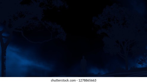 2d illustration. Deep vast space. Bright stars, planets, moons. Various science fiction creative backdrops. Space art. Alien solar systems. Distant space illustration. Realistic background deep cosmos