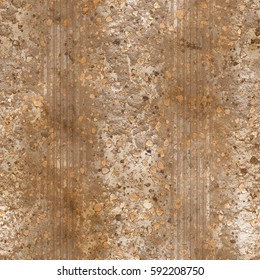 2d Illustration Of A Seamless Dirt Road Texture