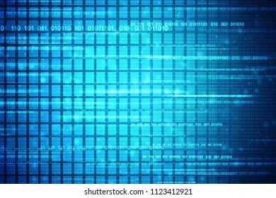 2d illustration of Technology background