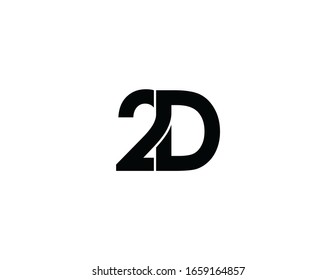 2d Original Monogram Logo Design Stock Illustration 1659164857 ...