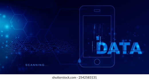 2d rendering mobile phone data
