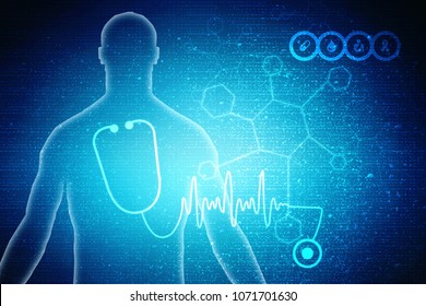 2d rendering stethoscope