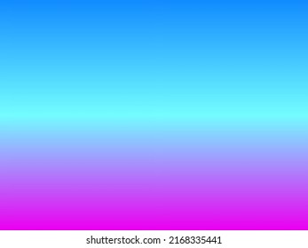 3 Color  Gradient Blue Tosca And Purple