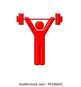 3 D Weight lifter