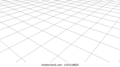 3 Dimensions Grid Line 3d Design Stock Illustration 1191118825 ...