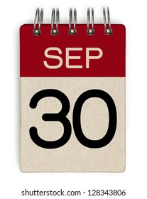 30 September Calendar