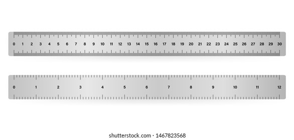 similar images stock photos vectors of rulers inch and metric rulers