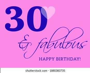 Illustrations Images Et Images Vectorielles De Stock De Anniversaire 30 Ans Shutterstock