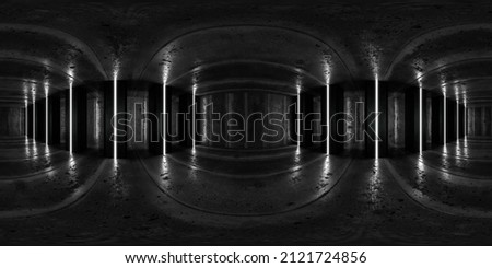 Similar – Image, Stock Photo Covered and protected passageway with plastic tarpaulins for passers-by at a construction site.