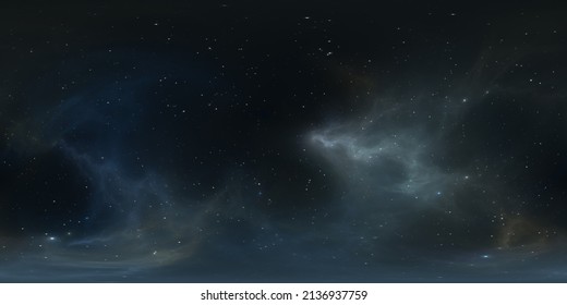 360 Degree Space Background Stars Panorama Stock Illustration ...