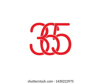 365 Original Monogram Logo Design