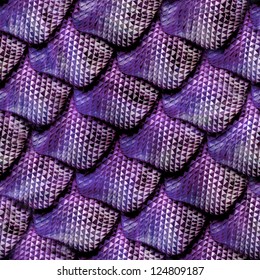 3d abstract Seamless snake skin, reptile scale