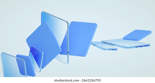 3d abstract technology, artificial intelligence, generative AI, AI, data transfer, database, business, finance, LLM, large language model concept. Abstract background