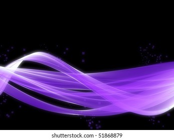 3d abstract wave