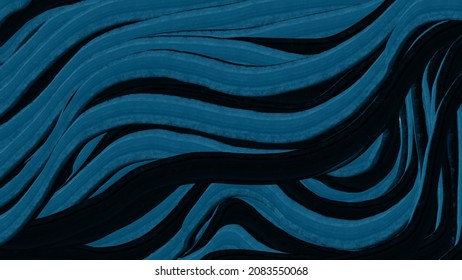 3D abstract wave pattern high resolution