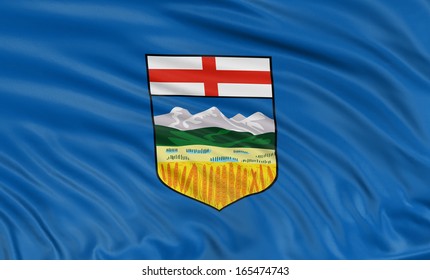 3D Alberta  Flag