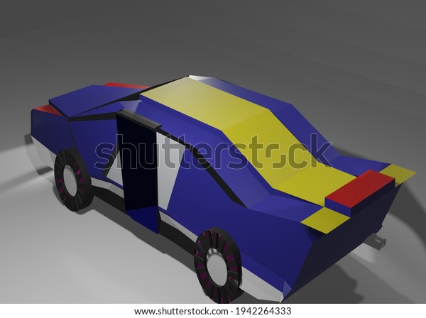 3D Animation Car Design\
by Blender