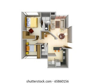 3d Floor Plan Images, Stock Photos & Vectors | Shutterstock