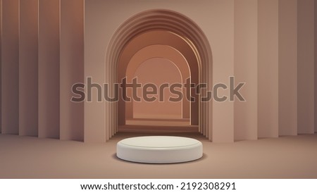 3d background with colorful geometry shape for product, present, event, 3d illustration, minimal podium