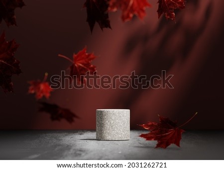 Similar – Image, Stock Photo Concrete steps with fall leaves