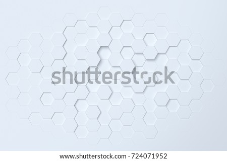 3d background light  honeycomb of different height, can be used in cover design, book design, website background, CD cover, advertising.3d rendering.