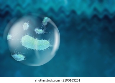 3D Bacteria, Antibiotic Resistant Bacteria, Resistance, Bacteriology, Infections, 3d Illustration