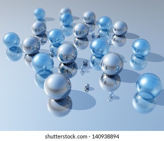 3D Balls - Shutterstock ID 140938894