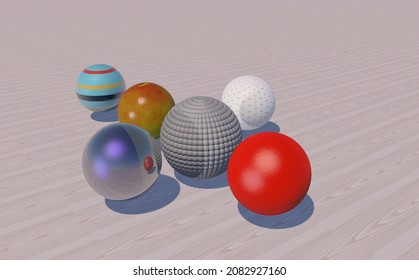 3d Billiard Balls For Computer Wallpaper