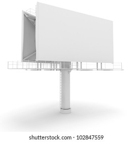 3d Blank Billboard