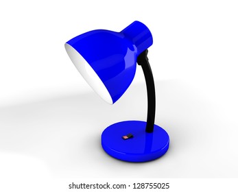 3d Blue Desk Lamp