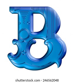 1,288 Blue Metal Letter B Images, Stock Photos & Vectors | Shutterstock