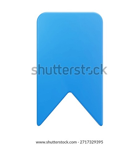 3D Bookmark Save Favorite Interface Icon