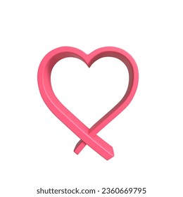 3D Breast Cancer Design Element - Empowering Awareness - Powered by Shutterstock