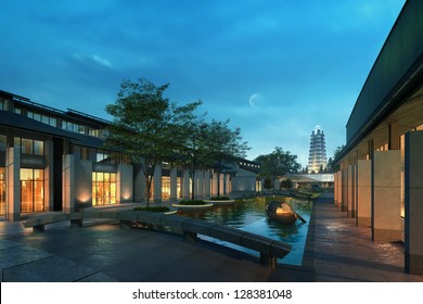 3d building