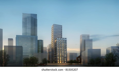 3d building
