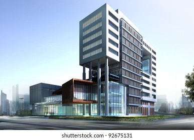 3d Building Stock Illustration 92675131 | Shutterstock