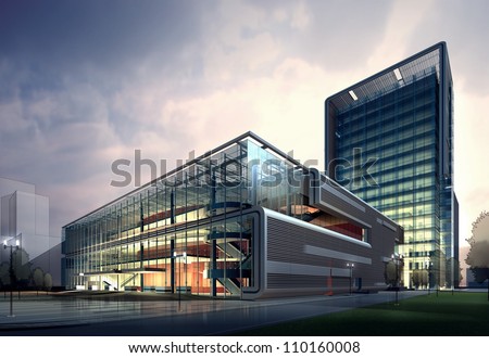 3d building