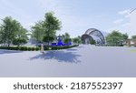 3d building design and rendering