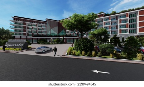 3D building design and rendering