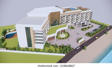 3D Building Rendering And Design