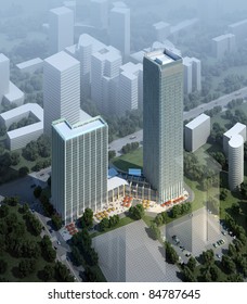 3d Business building