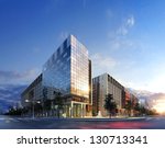 3d Business buildings