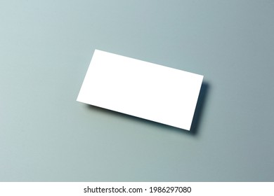 3D Business Card Mokup Image. Namecard 3d Illustration.