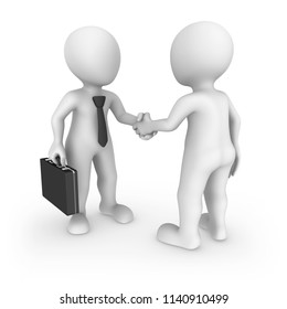 245 3d Small People Handshake Images, Stock Photos & Vectors 