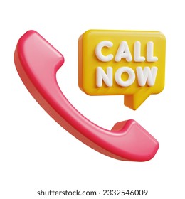 3d Call to action cta button high quality render illustration 3d icons