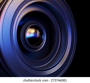 3D. Camera, Lens, Digital Camera.