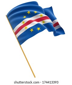 3D Cape Verde Flag