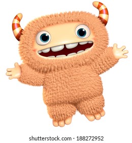 3d Cartoon Monster