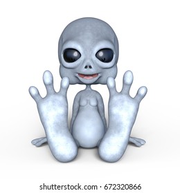 cute baby alien